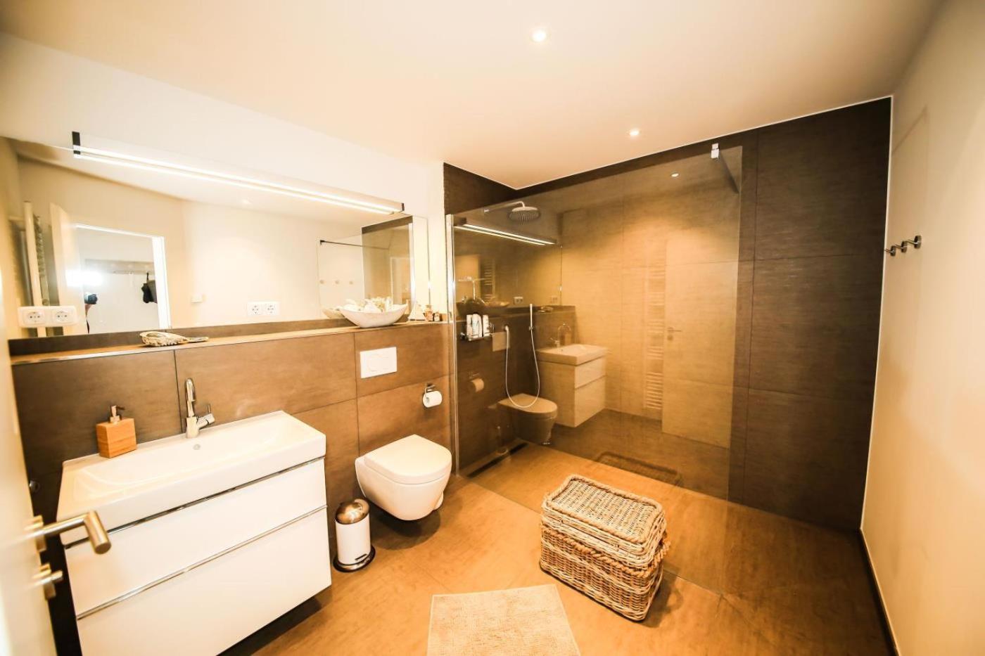 Ferienwohnung Strandvilla Augustusbad App. 08 シャルボイツ エクステリア 写真